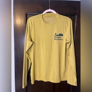 Howler Brothers Tech T Long Sleeve Sun Shirt Size Small